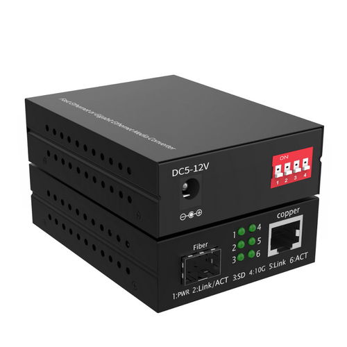 万兆1光1电光纤收发器 10G单模网络收发器与光端机传输设备解析